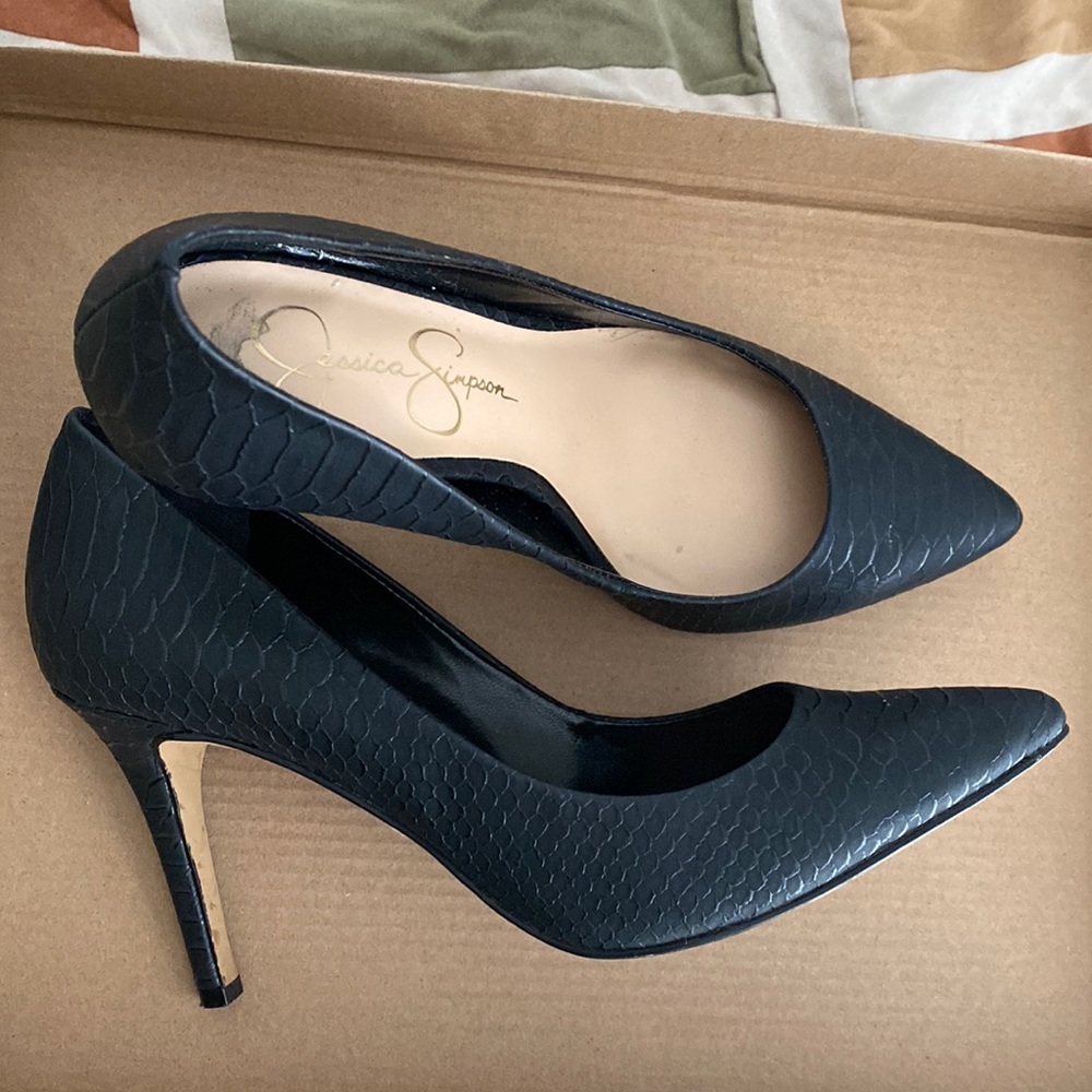 Black heels